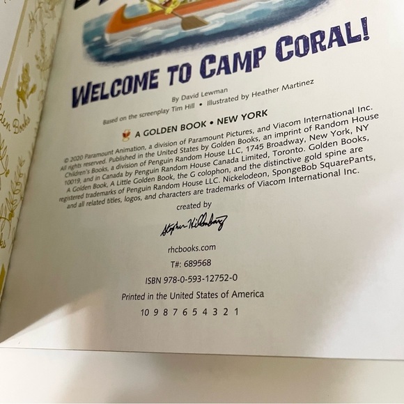 The Spongebob Movie Garfield The Cat Show Blues Clues School Day Golden Books - Picture 8 of 16